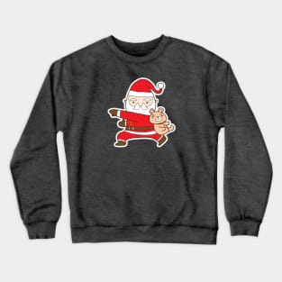 Stylish christmas Santa Crewneck Sweatshirt
